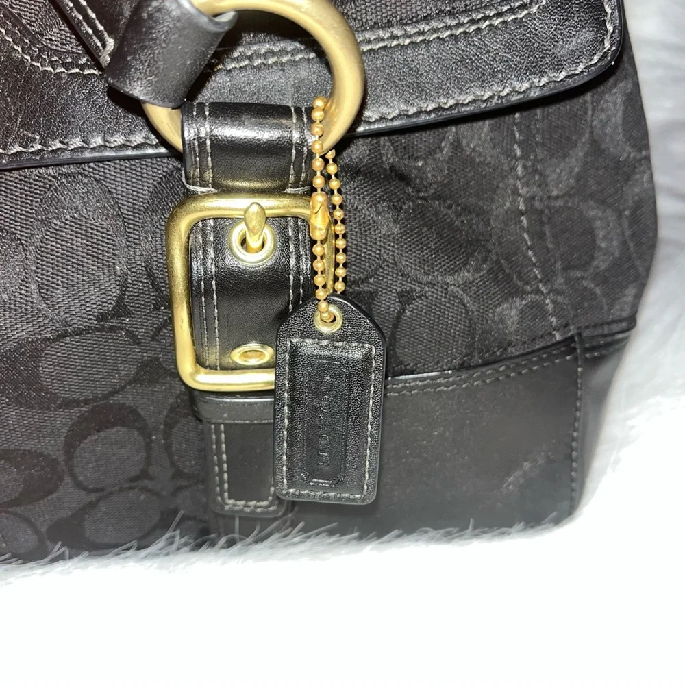 Coach Vintage Satchel With Gold Hardware - Picture 2 of 10